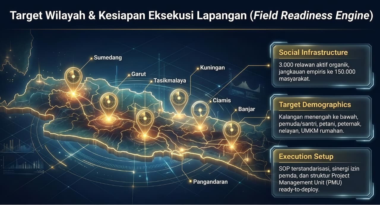 Kegiatan lapangan Yayasan Raih Indonesia Emas bersama komunitas